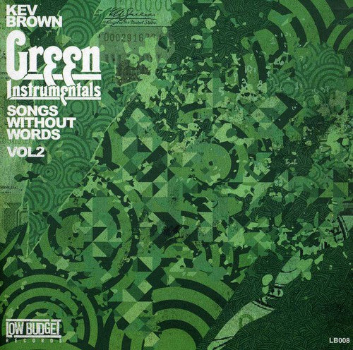 the album cover for Kev Brown - Songs Without Words, Vol. 1 and 2