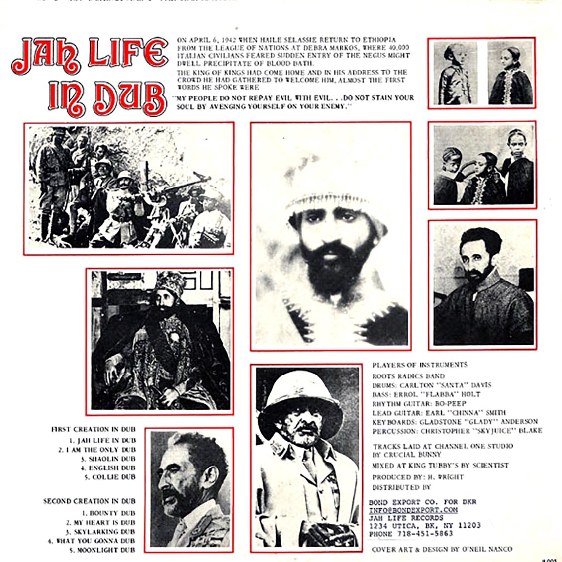 Scientist, The Roots Radics Jah Life In Dub Vinyl Record