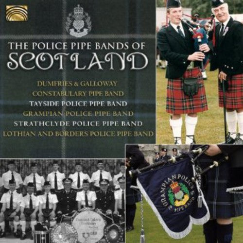 the album cover for Weatherston/Macleod/Macdonald/Mccoll/Mathieson/Car - Police Pipe Bands of Scotland
