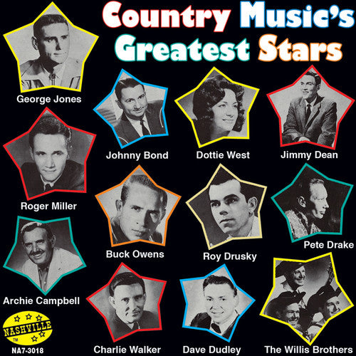 Country Music's Greatest Stars Music CD