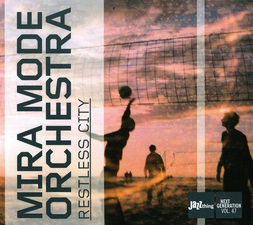 the album cover for Mira Mode Orchestra - Restless City