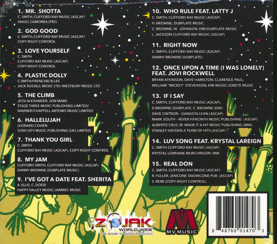 Mr. Vegas - Reggae Euphoria Music CD