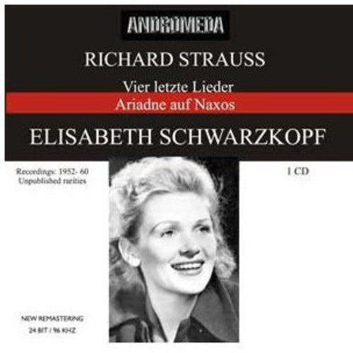 the album cover for Richard Strauss - Vier Letzte Lieder Ariadne Au