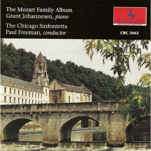 the album cover for F Mozart X / Mozart,WA / Mozart,L / Freeman - Mozart Family Album