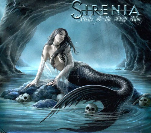 the album cover for Sirenia - Perils Of The Deep Blue