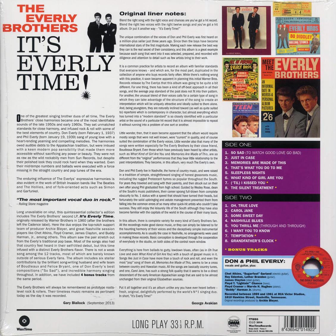 The Everly Brothers - It's Everly Time! (ltd. ed.) (180g) Vinyl Record