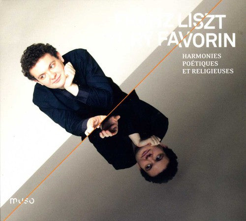 the album cover for Liszt / Yury Favrin - Harmonies Poetiques Et Religieuses