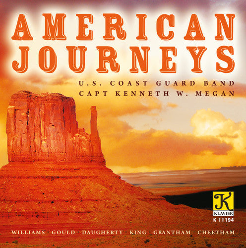the album cover for United States Coast Guard Band, The - American Journeys