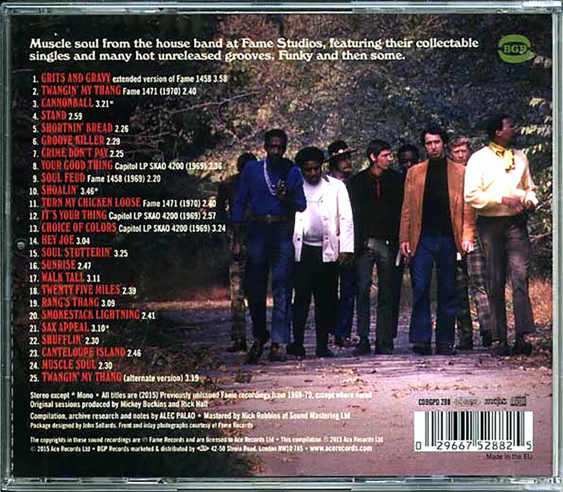 The Fame Gang - Grits & Gravy: The Best Of The Fame Gang (25 tracks) Music CD