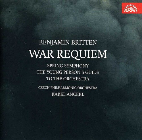 the album cover for Britten / Kniplova / Prague Philharmonic Choir - War Requiem