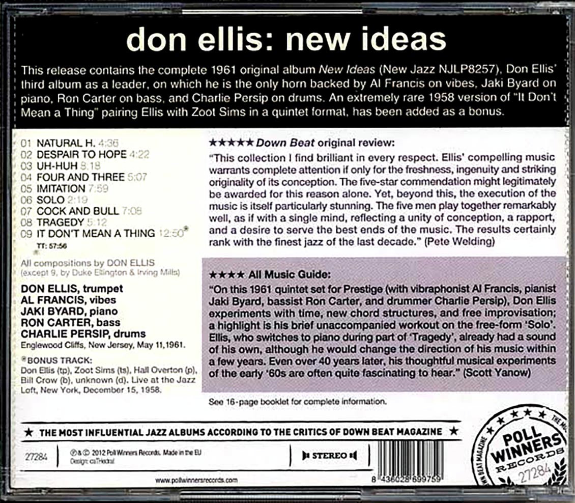 Don Ellis - New Ideas Music CD