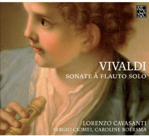 the album cover for Lorenzo Cavasanti - Sonate a Flauto Solo