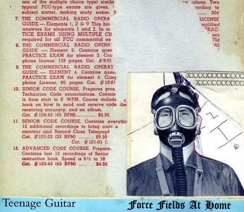 the album cover for Teenage Guitar - Force Fields at Home