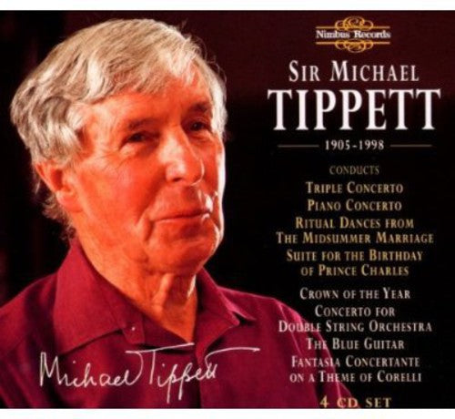 the album cover for M. TIPPETT - 1905-1998