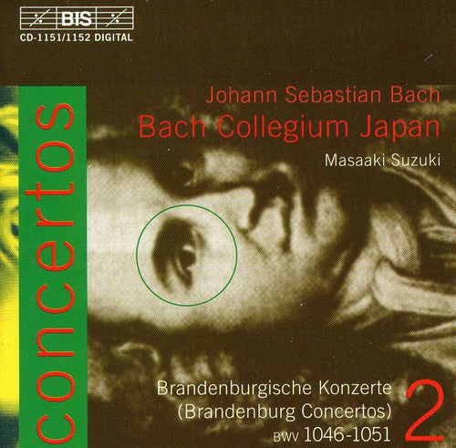 the album cover for Masaaki Suzuki - Brandenburg Concertos 1-6 BWV 1046-1051