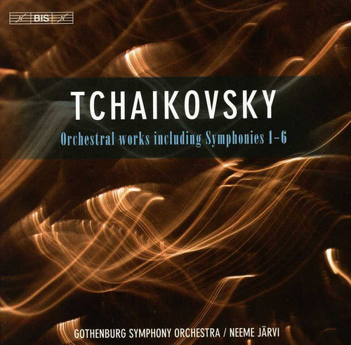 the album cover for Neeme Järvi - Tchaikovsky Orch Works Including Symphonies 1-6