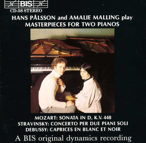 Palsson,hans / Malling,amalie - Masterpieces For Two Pianos - Music CD