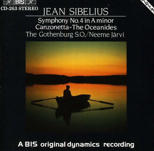 the album cover for Neeme Järvi - Symphony 4 A minor Op63