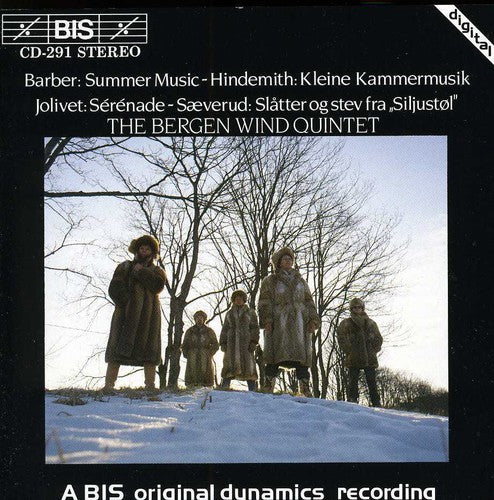 the album cover for Bergen Wind Quintet - Summer Music for Woodwind Quintet