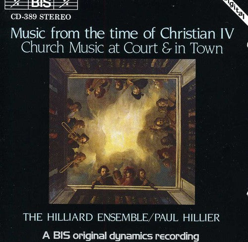 the album cover for Paul Hillier - Church Music at Court & in Town