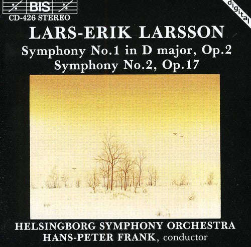 Larsson / Frank / Helsingborg Symphony Orchestra - Symphonies 1 & 2 - Music CD
