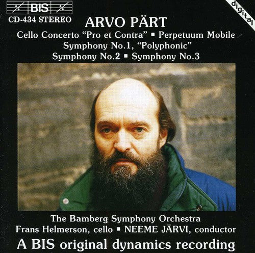 Part / Jarvi - 3 Symphonies / Cello Concertos - Music CD