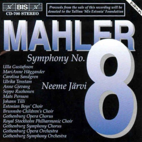 Mahler / Jarvi - Symphony 8 - Music CD