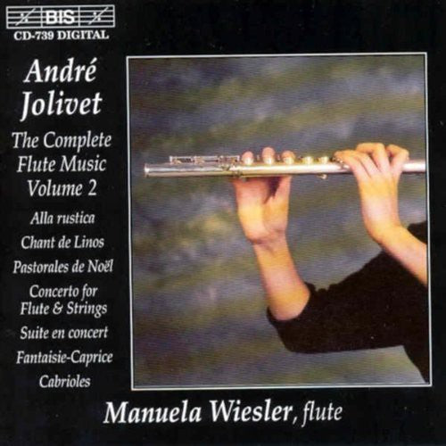 Jolivet / Jarvi / Wiesler - Complete Flute Music 2 - Music CD