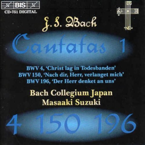 the album cover for Akira Tachikawa - Cantatas I