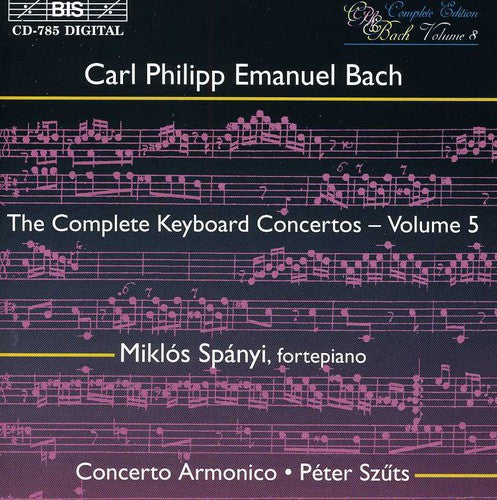 Bach,c.p.e. / Spanyi - Complete Keyboard Concerti V - Music CD