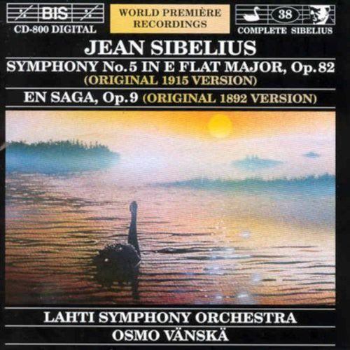 Sibelius / Vanska / Lahti Symphony Orchestra - Symphony 5 In E Flat - Music CD