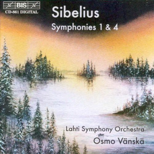 Sibelius / Lahti So, Vanska - Symphony #1,4 - Music CD