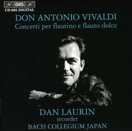 the album cover for DAN LAURIN - Concerti for Flute