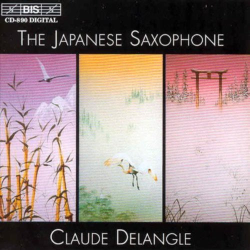 the album cover for Claude Delangle - Japanese Saxophone