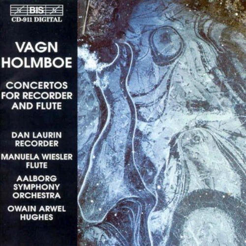 Holmboe / Laurin,dan / Aalborg So, Hughes - Cto For Recorder Op.122 / Flute Cti #1, #2 - Music CD
