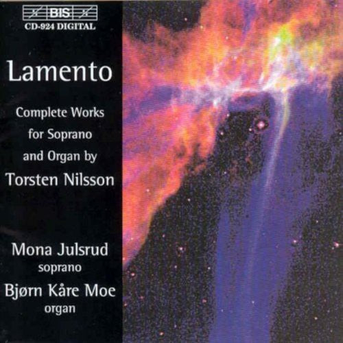 the album cover for Nilsson / Mona Julsrud / Moe,Bjorn Kare - Lamento: Complete Works for Soprano & Organ