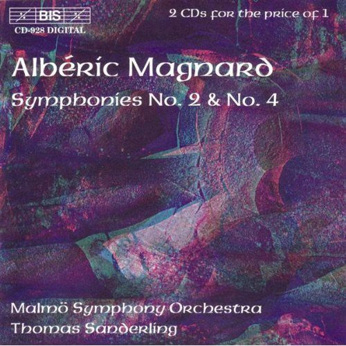 the album cover for Thomas Sanderling - Symphonies 2 & 4