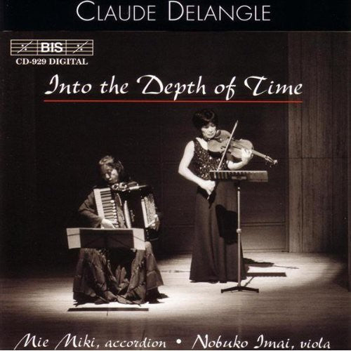 the album cover for Mie Miki / Imai,Nobuko - Into the Depth of Time: Accordion & Viola