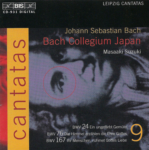 the album cover for Gerd Turk - Cantatas Ix: BWV.24, BWV.76, BWV.167