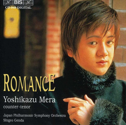 the album cover for YOSHIKAZU MERA - Romance: Mendelssohn, Dvorak, Grieg, Gounod, Etc.