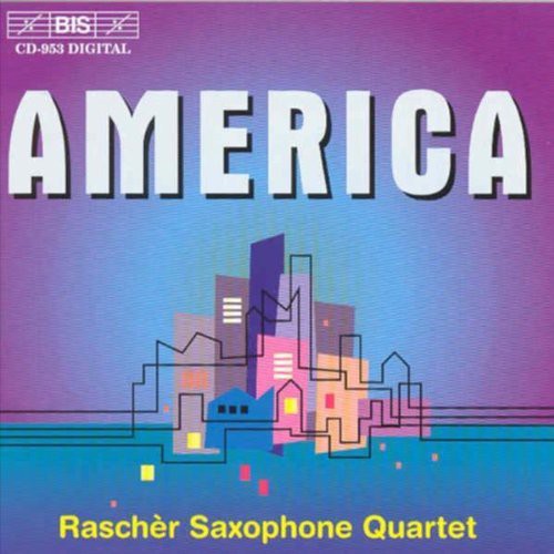 Rascher Sax Qtet - America: Wuorinen, Starer, Adler, Corbett, Et Al - Music CD
