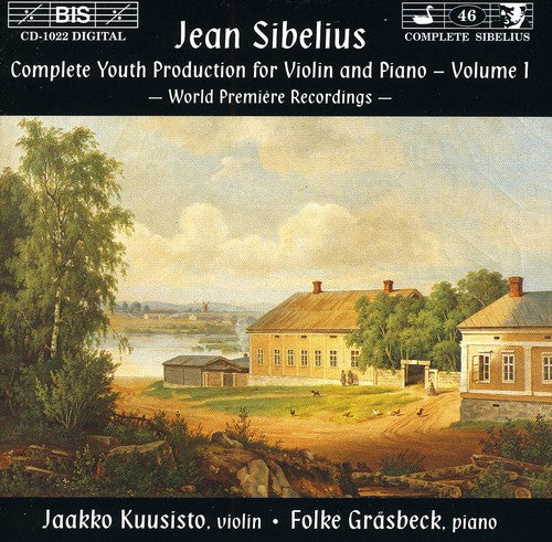 Sibelius / Kuusisto,jaakko / Grasbeck,folke - Comp Youth Production For Violin & Piano 1 - Music CD