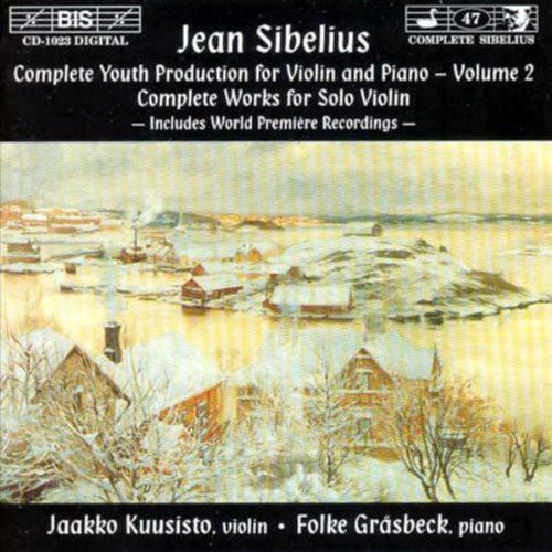 Sibelius / Kuusisto / Grasbeck - Complete Youth Production For Violin & Piano 2 - Music CD