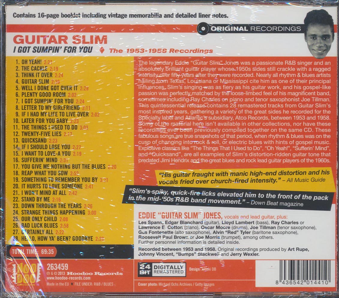 Guitar Slim - I Got Sumpin' For You: The 1953-1958 Recordings Music CD