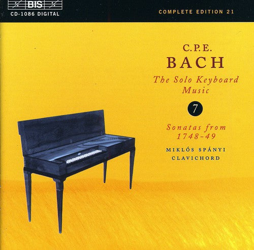 Bach,c.p.e. / Spanyi - Solo Keyboard Music 7 - Music CD