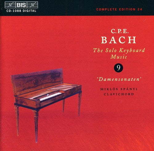 Bach,c.p.e. / Spanyi - Complete Keyboard Works 9 - Music CD