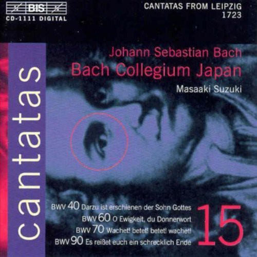 the album cover for Masaaki Suzuki - Cantatas 15