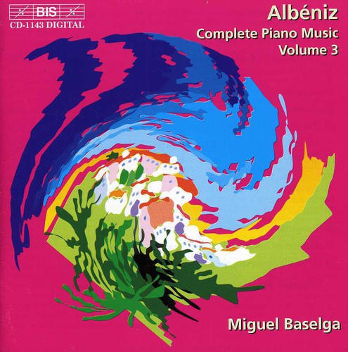 the album cover for Miguel Baselga - Piano Music 3
