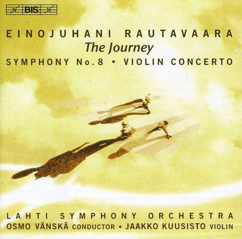 the album cover for Jaakko Kuusisto - Violin Concerto / Symphony 8: The Journey