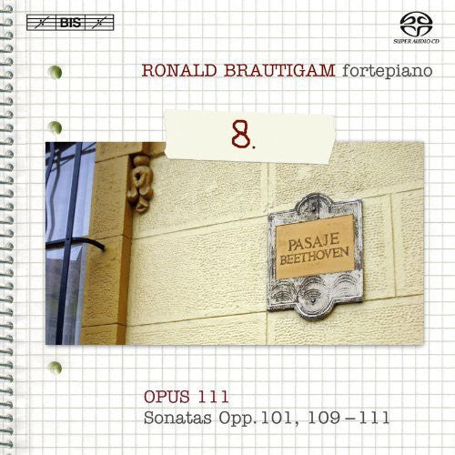 the album cover for Ronald Brautigam - Complete Works for Solo Piano 8